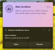 View screenshots screenshot